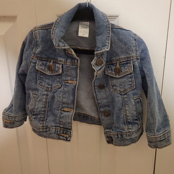 Carter's Other - Baby Girl Denim Jacket Size 12 Months by Carters